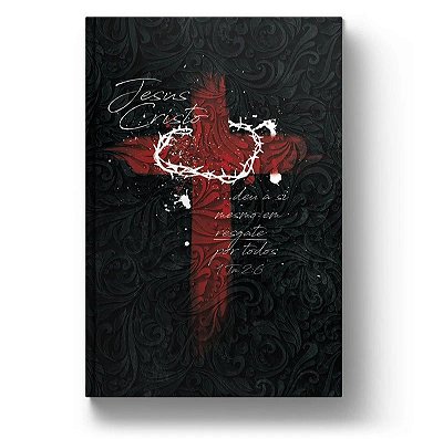Bíblia Sagrada NAA - Cruz de Cristo Preta
