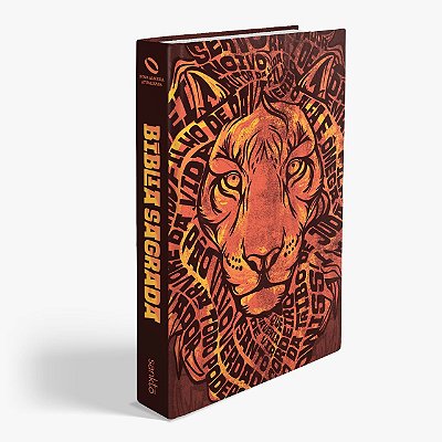 Bíblia Sagrada NAA - Leão - Os Nomes de Jesus (Marrom)