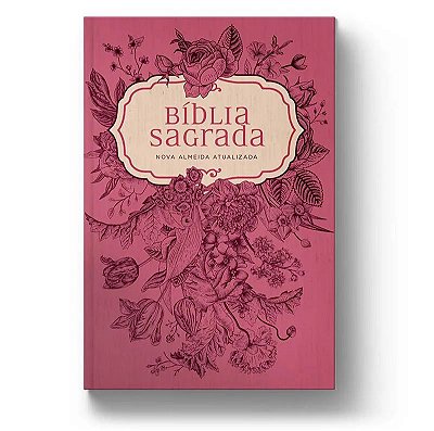 Bíblia Sagrada NAA - Pink Flowers