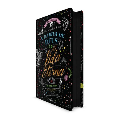 Bíblia Sagrada NVT 960 - Dádiva de Deus Colorida - Letra Normal - (Borda Redonda e Lateral Pintada)