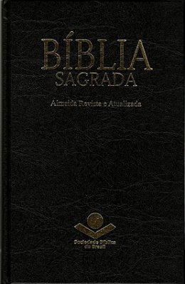 Bíblia Sagrada Para Evangelização - ARA - Edição Popular - Capa Dura - Preta