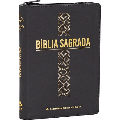 Bíblia Almeida Século 21 letra grande brochura - Verde c/ capa cristal