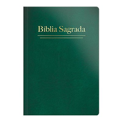 Bíblia Sagrada - ARC - Letra Grande - capa dura - Verde