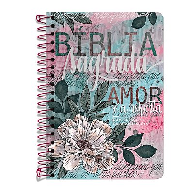 BÍblia Anote - NVI - Flor Artística
