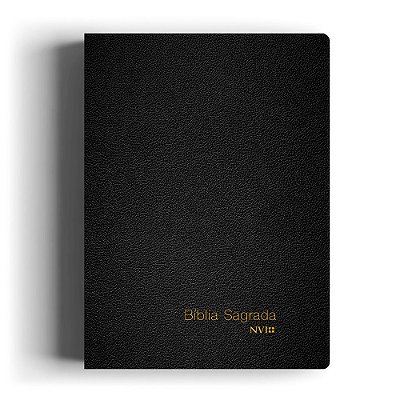 Biblia Sagrada - NVI - Slim compacta - Preta