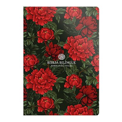 Biblia Sagrada - NVT - Bilíngue - Aroma de Rosas