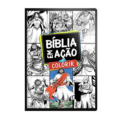 Bíblia em ação para colorir