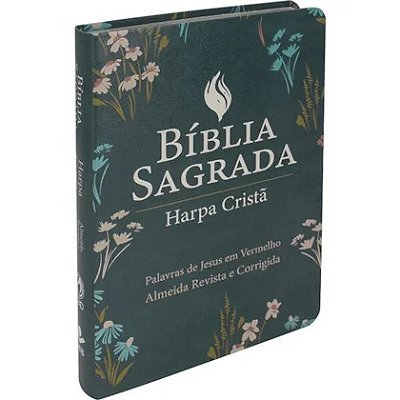 Bíblia Sagrada - ARC - Letra Gigante - Com Harpa Cristã - Verde