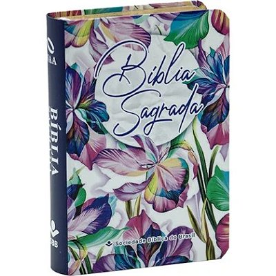 Bíblia Sagrada - NAA - Edição de Bolso - Floral