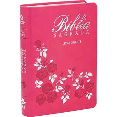 Bíblia Sagrada - NAA - Letra Gigante - Com Indice - Pink