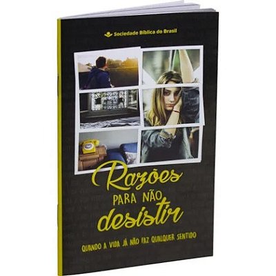 Razões para não desistir - Livreto