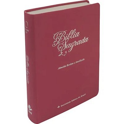 Bíblia Sagrada - ARA - Linha Ouro - Letra Gigante - Pink