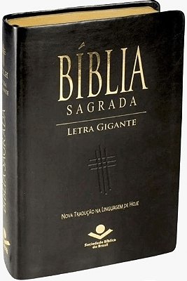 Bíblia Sagrada NTLH Letra Gigante Preto com Índice