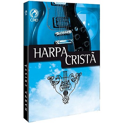 Harpa Cristã Popular Grande (Guitarra) - MÉDIA - AZUL