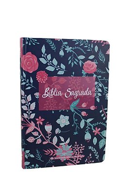 Bíblia Sagrada NAA para Mulher - Letra Regular - Capa Dura Ilustrada Florida