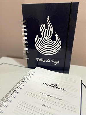 Caderno Devocional Tochas - Filhos do Fogo