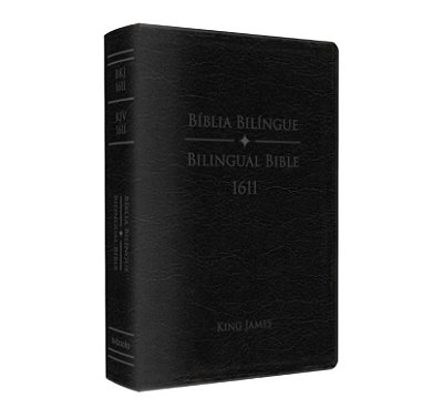 BÍBLIA BILÍNGUE PORTUGUÊS /INGLÊS - Preta