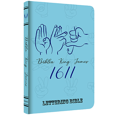 BÍBLIA KING JAMES 1611 ULTRAFINA LETTERING BIBLE - SINAIS