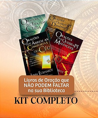 Kit Livros de Orações