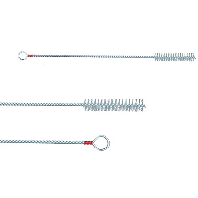 Escova para limpeza de canulados cerdas nylon haste Inox