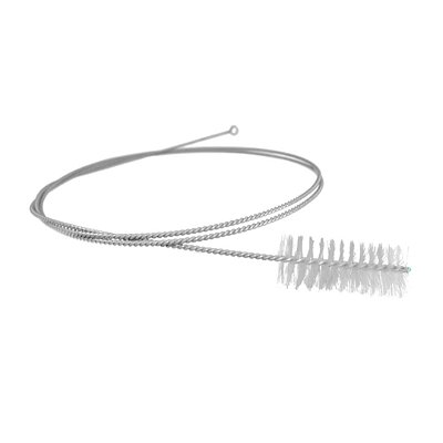 Escova De 2 Metros Em Aço Inox Para Limpeza De Canulados e Corrugados