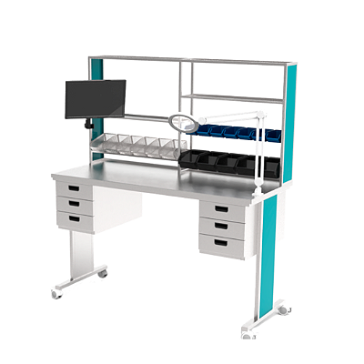 Estações de Trabalho para CME | Bancadas Modulares