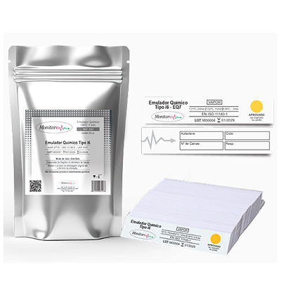 Emulador Químico Tipo 6 EQ7 Monitore para Vapor