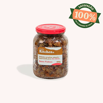 Zeedog Kitchen - Cães idosos Refeição Natural - Baixo Fosforo 400g