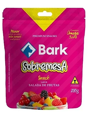Snack Bark Sobremesa Salada de Frutas para Cães - 200gr