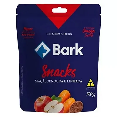 Snack Bark Maçã, Cenoura e Linhaça para Cães - 200gr