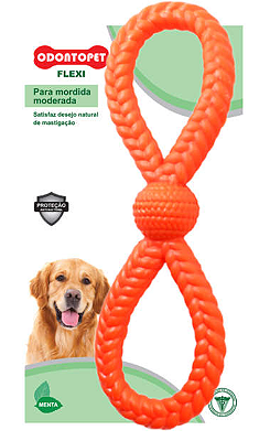 Flexi Argola Dupla Até 22kg - Odontopet