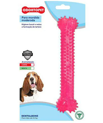 Dental Bone Osso Rosa Até 22kg - Odontopet