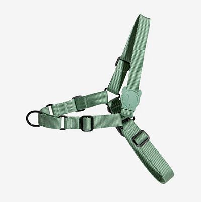 Peitoral Zeedog para Cachorros Antipuxão Army Green