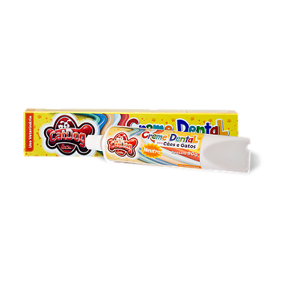 Kit Dental Creme Sabor Neutro + Escova Dupla Pitsy