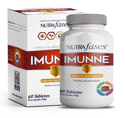 Suplemento Alimentar Nutrafases Imunne para Cães - 60 Tabletes