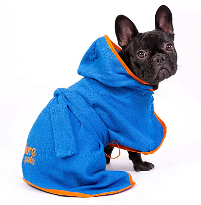 Roupão Carmel Blue Orange - Allure Pets