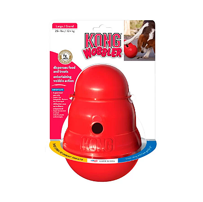 Brinquedo Kong Cães Wobbler Vermelho