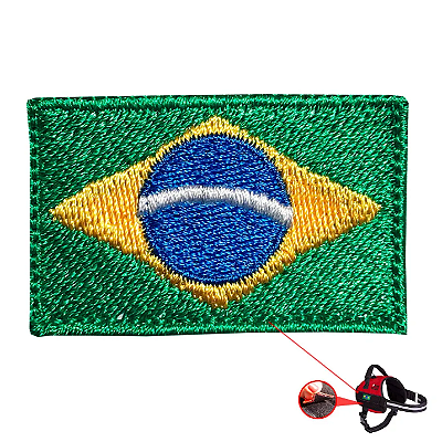 Patch Bandeira Brasil