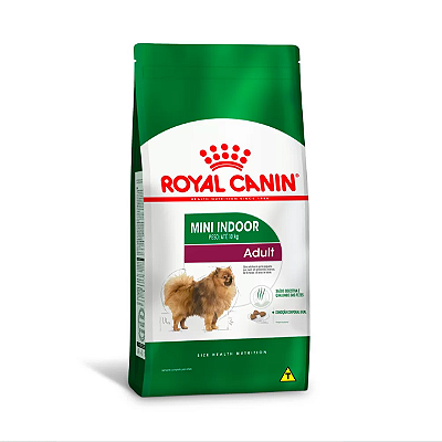 Ração Royal Canin Mini Indoor para Cães Adultos de Porte Pequeno 1kg