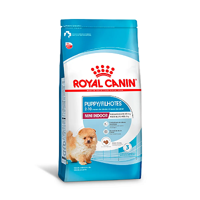 Ração Royal Canin Mini Indoor para Cães Filhotes - Puppy - Porte Pequeno 1kg