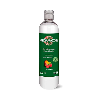 Condicionador Megamazon Forest Purity Pitanga e Buriti para Cães e Gatos 280ml
