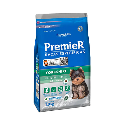Ração Premier Raças Específicas Yorkshire para Cães Filhotes 1kg