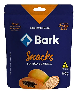 Snack Bark Mamão e Quinoa para Cães