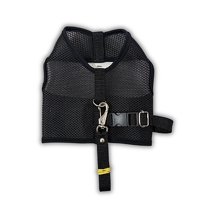 Peitoral Cachorro Tipo Colete Mesh Respirável + Guia