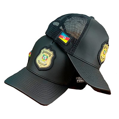 Boné Trucker da Polícia Penal RS - (Com novo logo 2023)