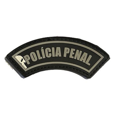 Manicaca (listel) emborrachado da  Polícia Penal / Caveira