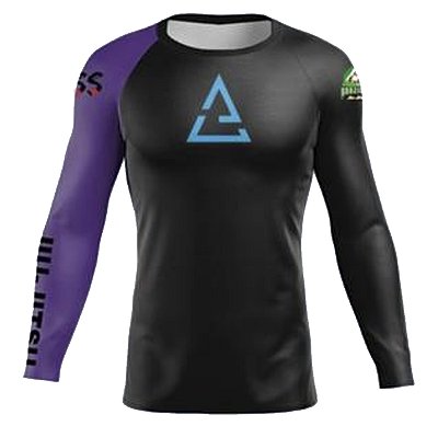 Rash Guard Jiu-Jitsu – Faixa Lilás
