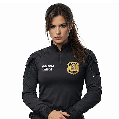 COMBAT SHIRT POLICIA PENAL RS - FEMININA