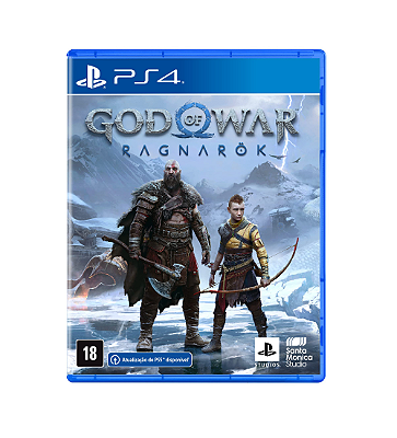 God Of War Ragnarok PS4 Mídia Física Lacrado