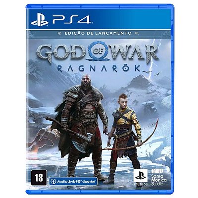 God Of War Ragnarok PS4 Mídia Física Lacrado